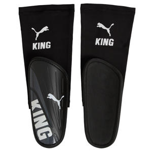 Junior scheenbeschermers King Sleeve zwart/wit
