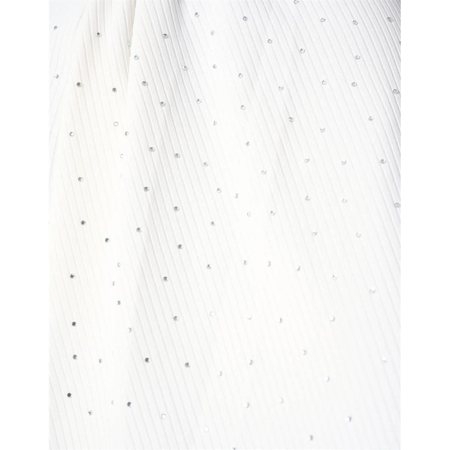 Shoeby top met strass steentjes wit