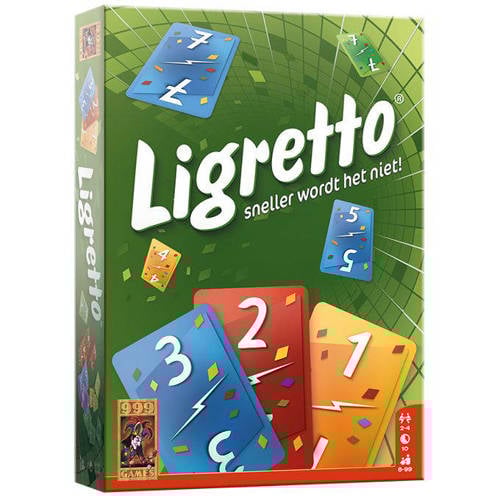 Wehkamp 999 Games Ligretto groen aanbieding