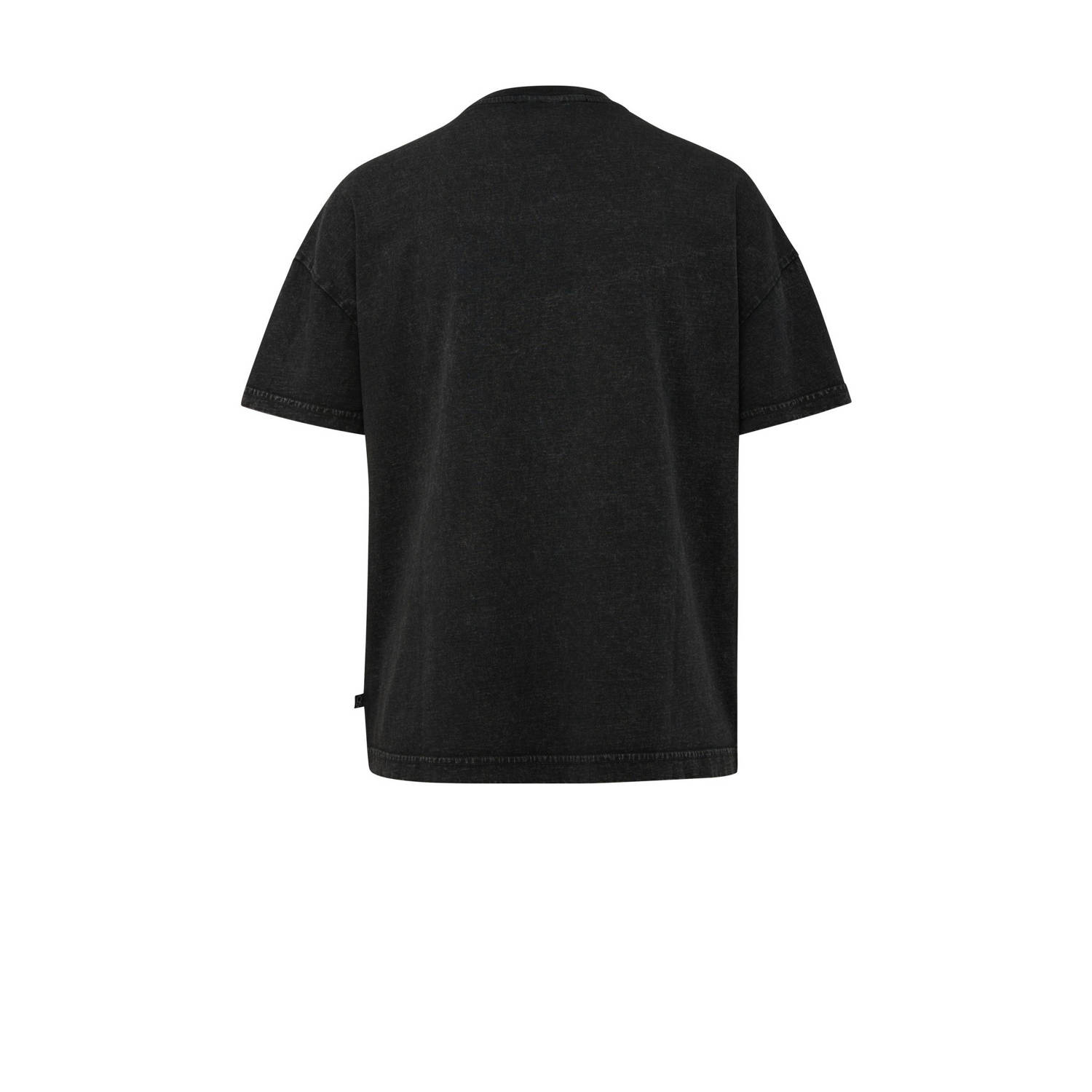 Q S by s.Oliver T-shirt met printopdruk zwart