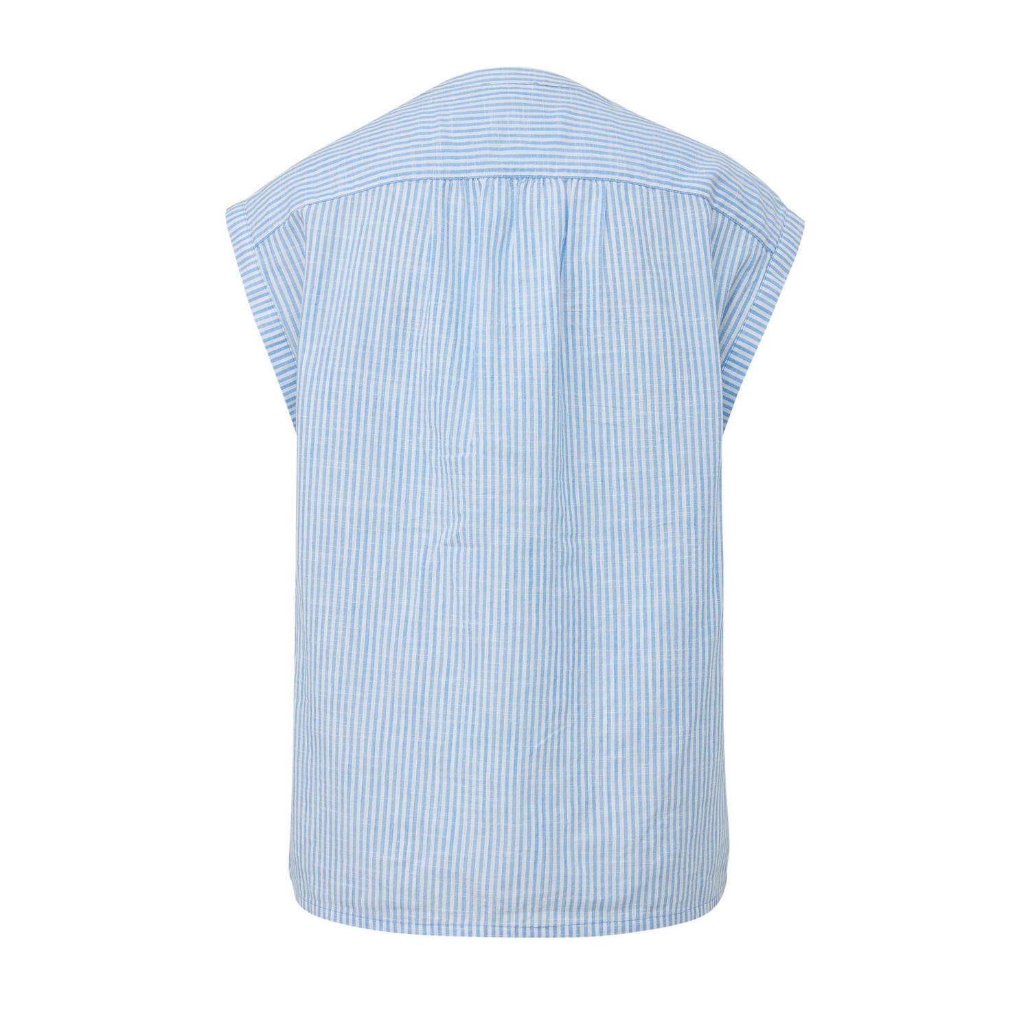 s.Oliver gestreepte blouse blauw wit