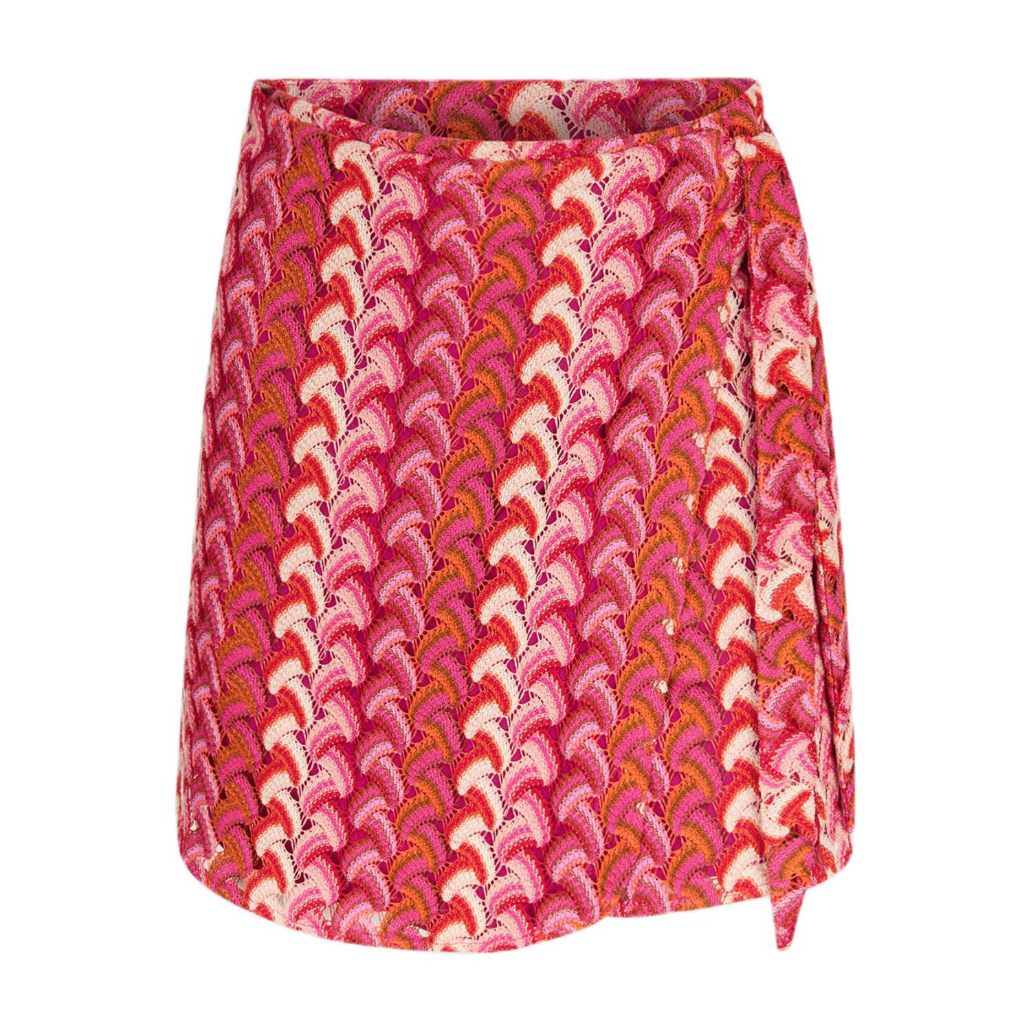 Shoeby rok met all over print roze