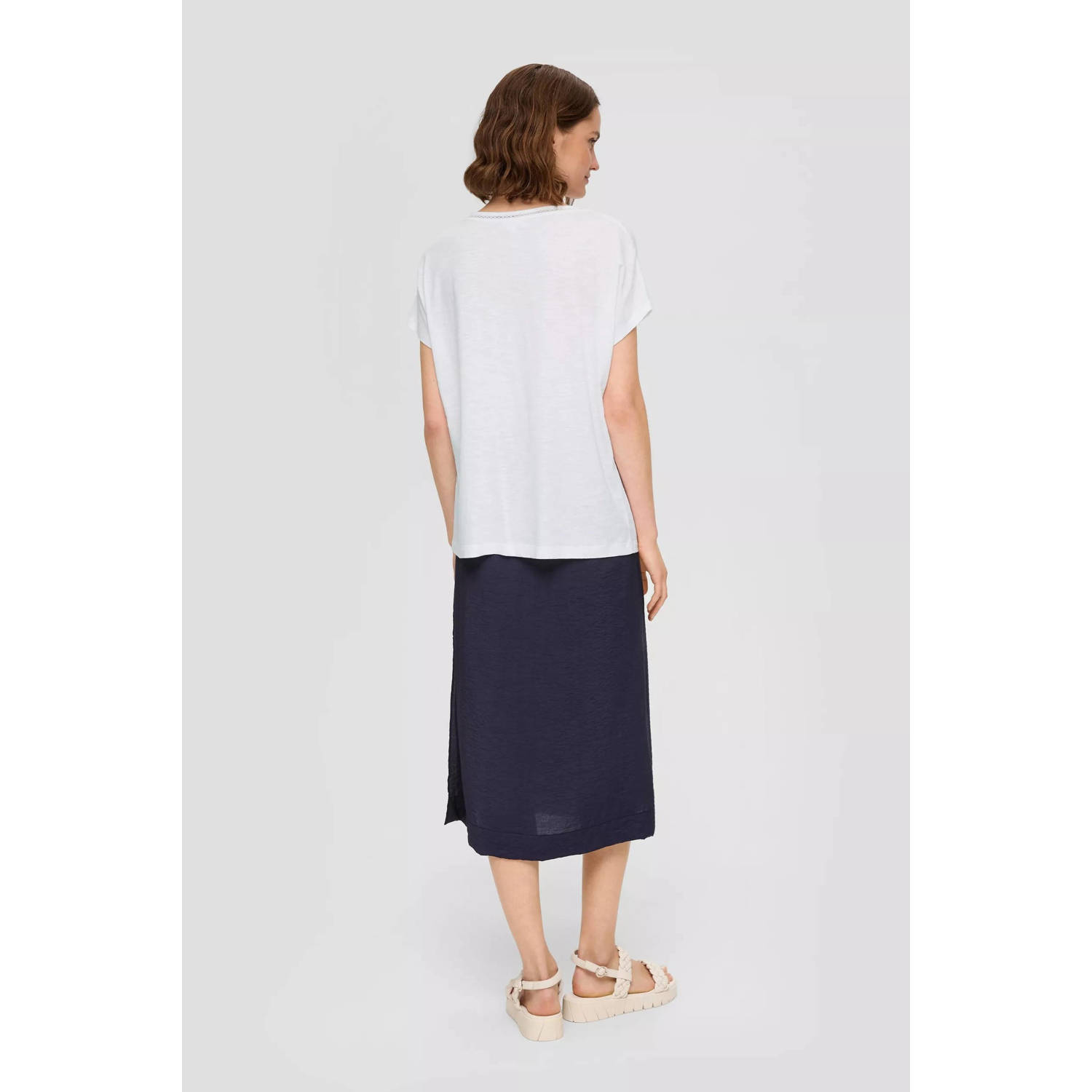 s.Oliver gestreept T-shirt wit