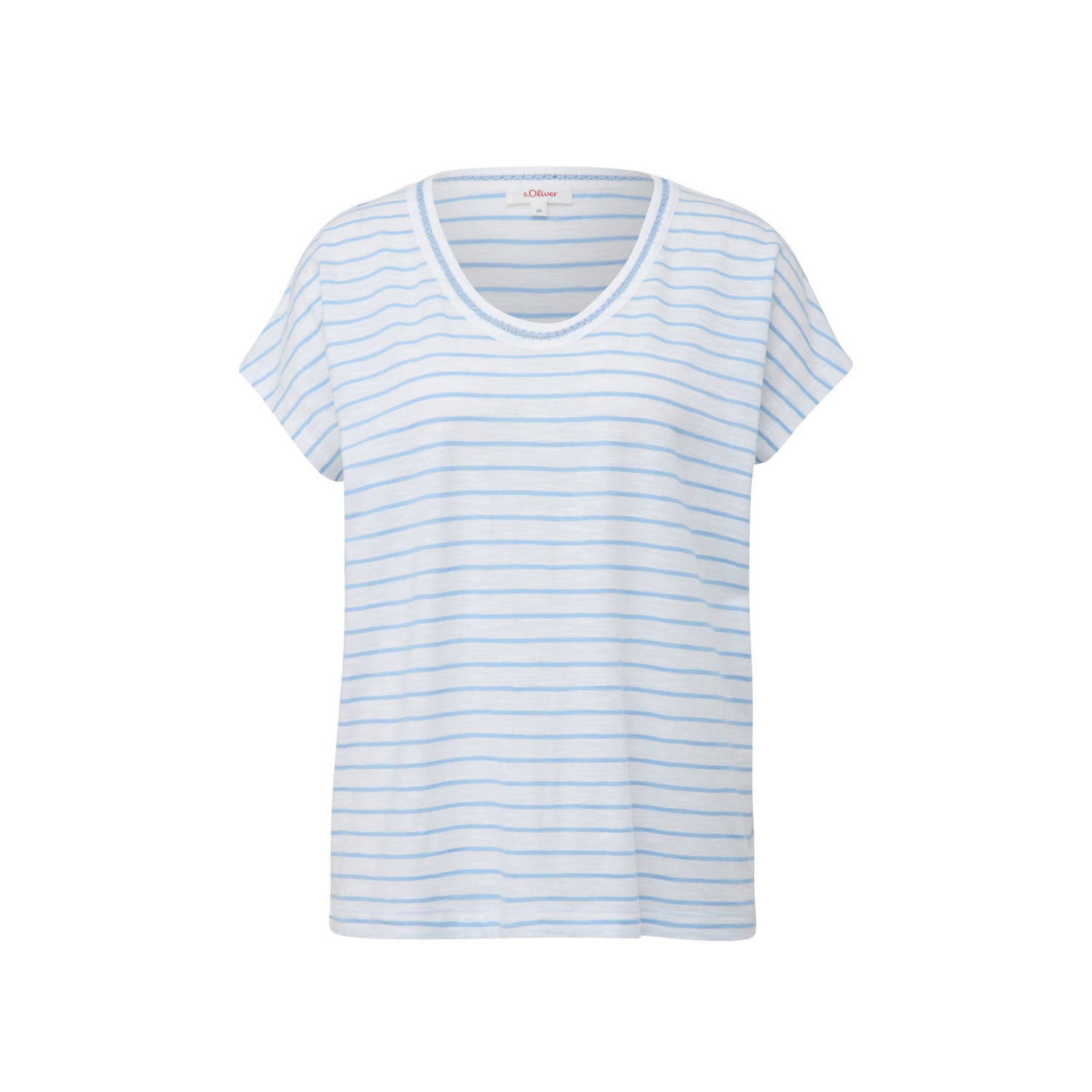 S.Oliver RED LABEL T-shirt met ronde hals