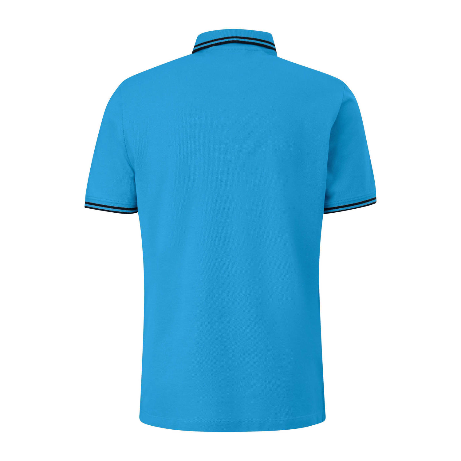 s.Oliver polo met logo blauw