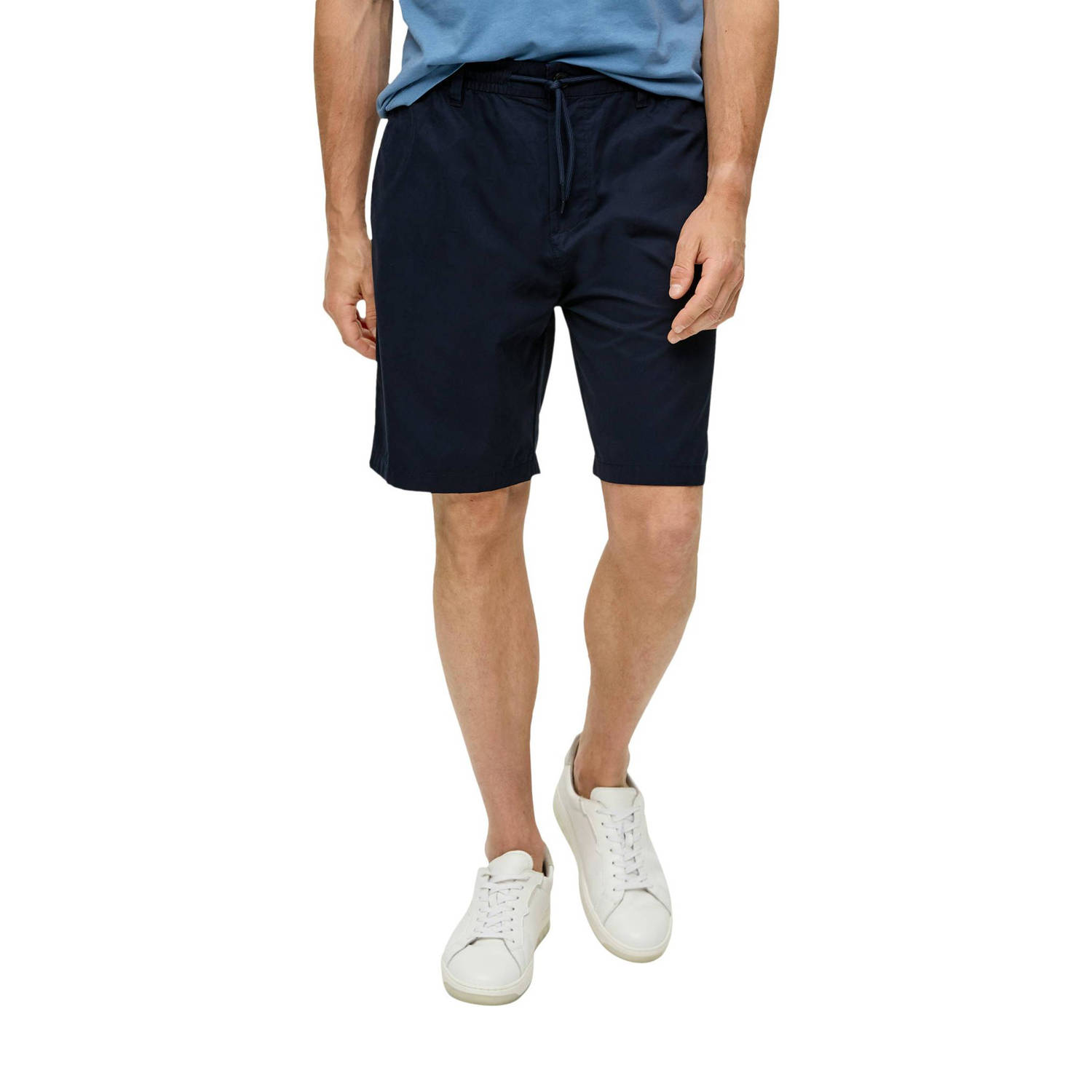 s.Oliver regular fit short donkerblauw