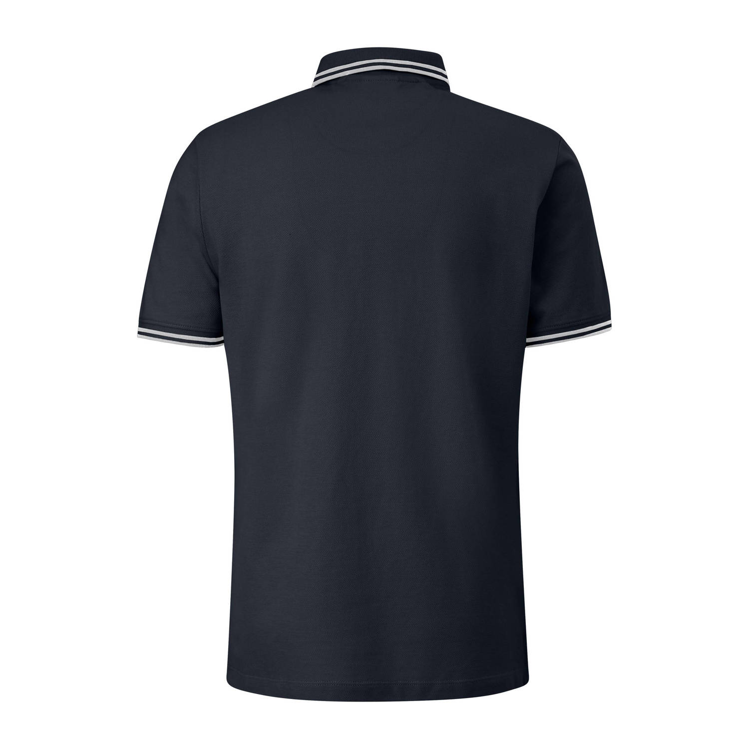 s.Oliver polo met logo donkerblauw