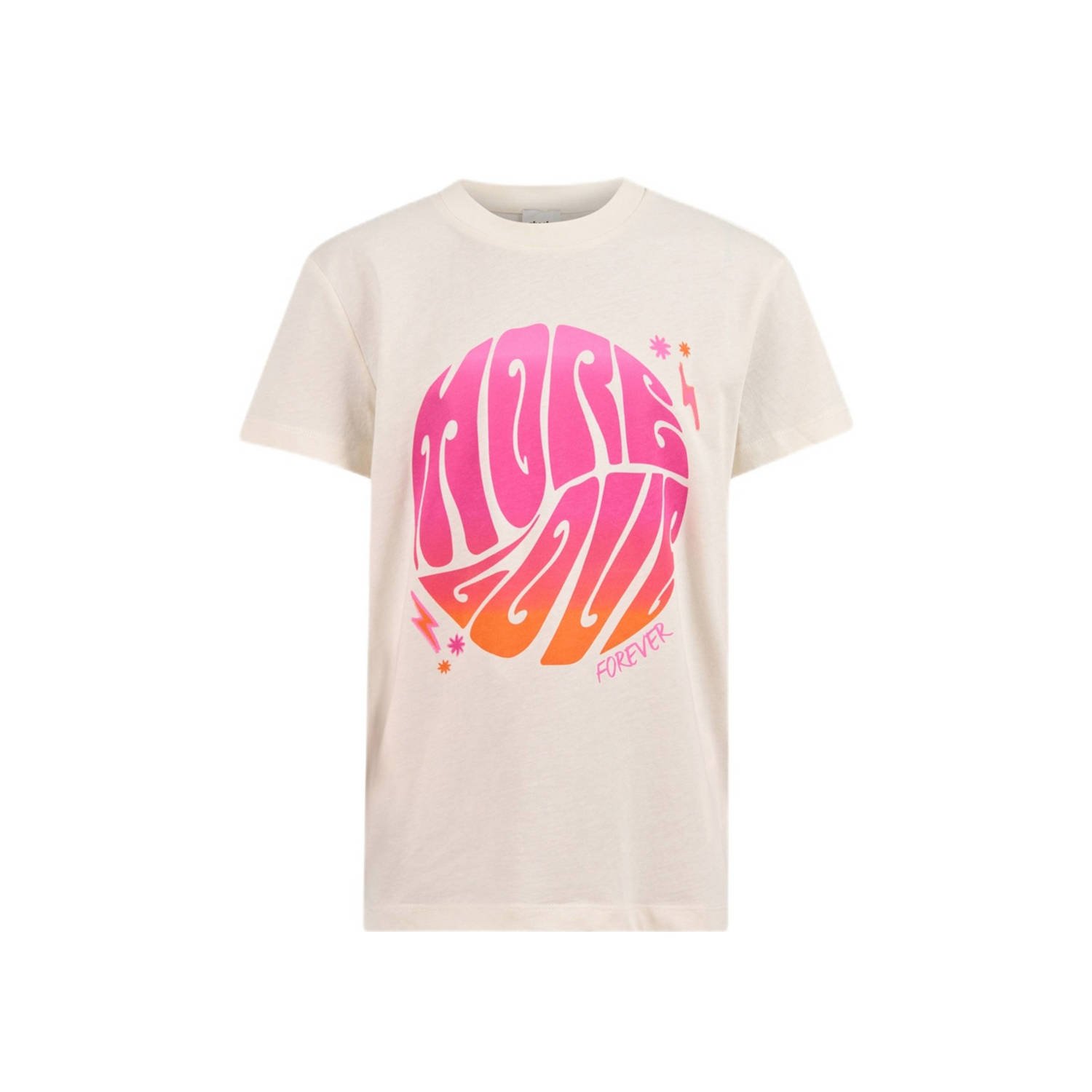 Shoeby T-shirt met printopdruk ecru