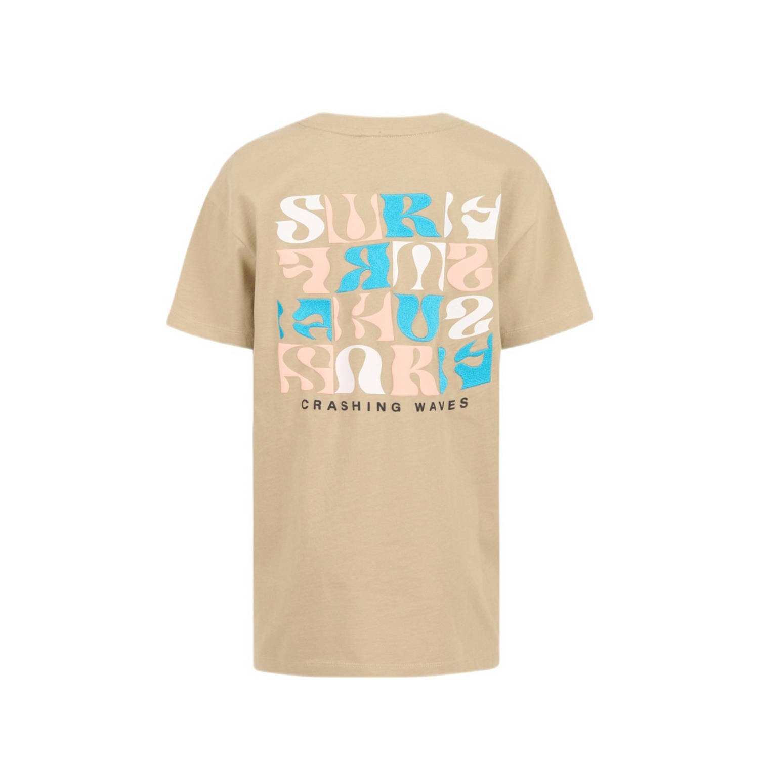 Shoeby T-shirt met printopdruk zand