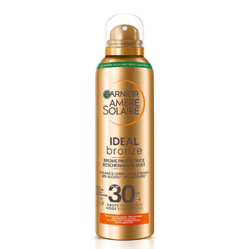 Garnier Ambre Solaire Ideal Bronze beschermende zonnebrand mist - SPF30 - 150 ml afbeelding