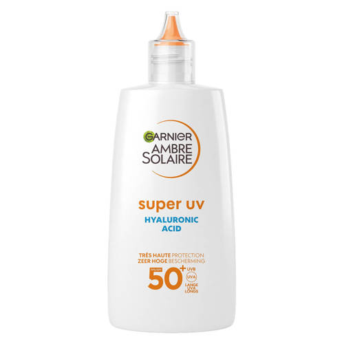 Garnier Ambre Solaire Super UV hyaluronzuur hydraterende fluid zonnebrand - SPF50+ - 40 ml afbeelding