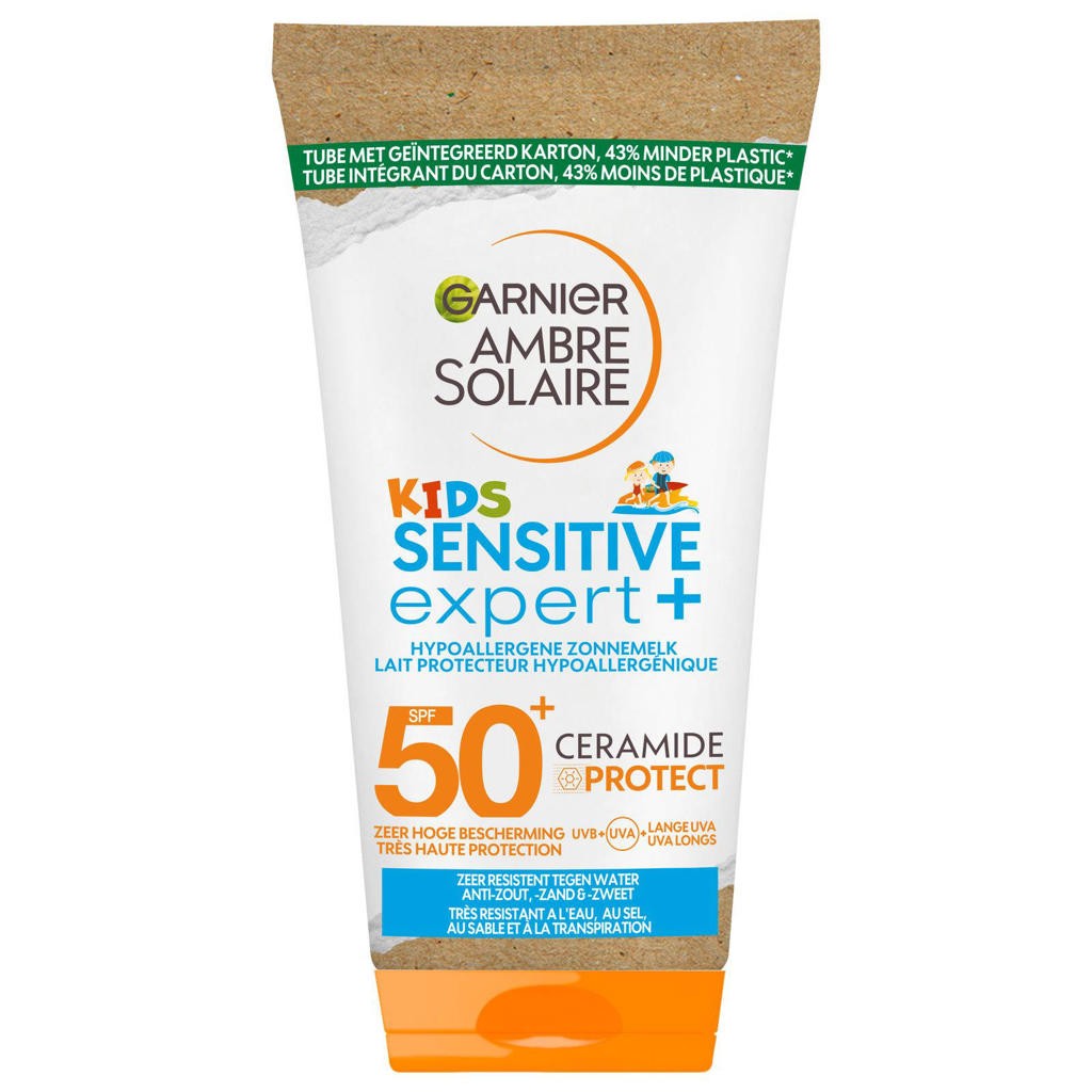 Garnier Ambre Solaire kids reisformaat zonnebrandmelk SPF 50+ - 50 ml ...