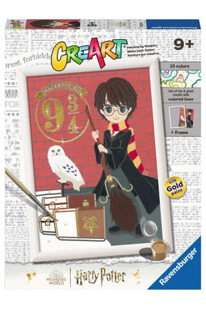 CreArt Harry Potter Magical Journey - Schilderen op nummer voor kinderen