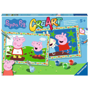  CreArt Peppa Pig - Schilderen op nummer voor kinderen