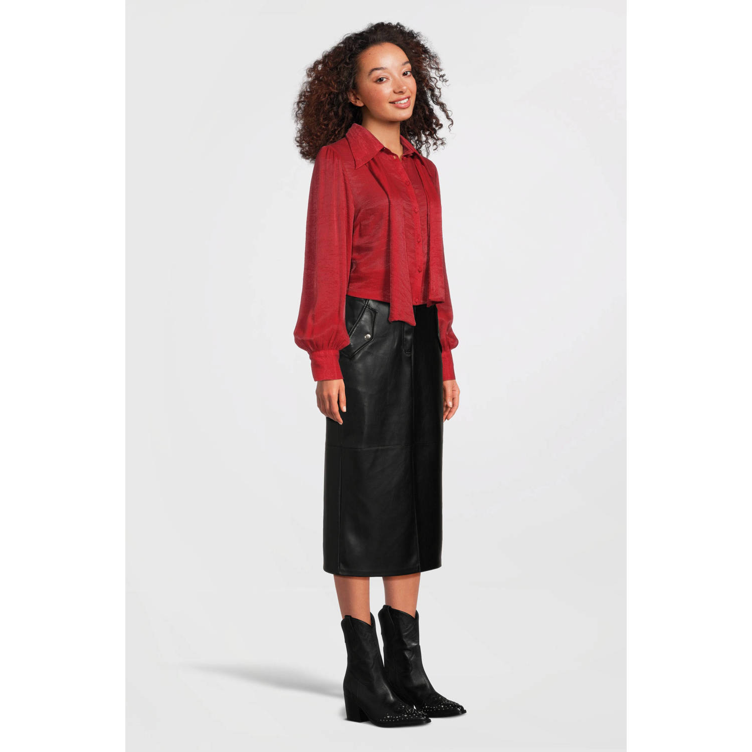 Aaiko blouse rood