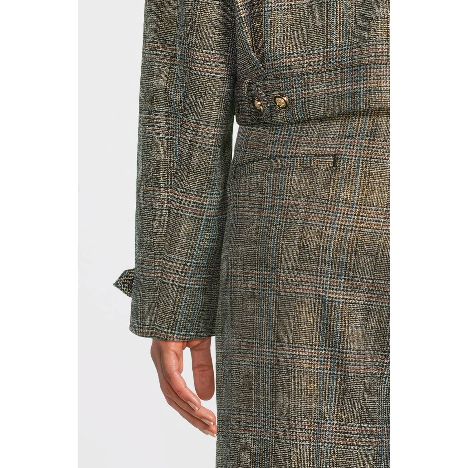 Aaiko geruite cropped blazer