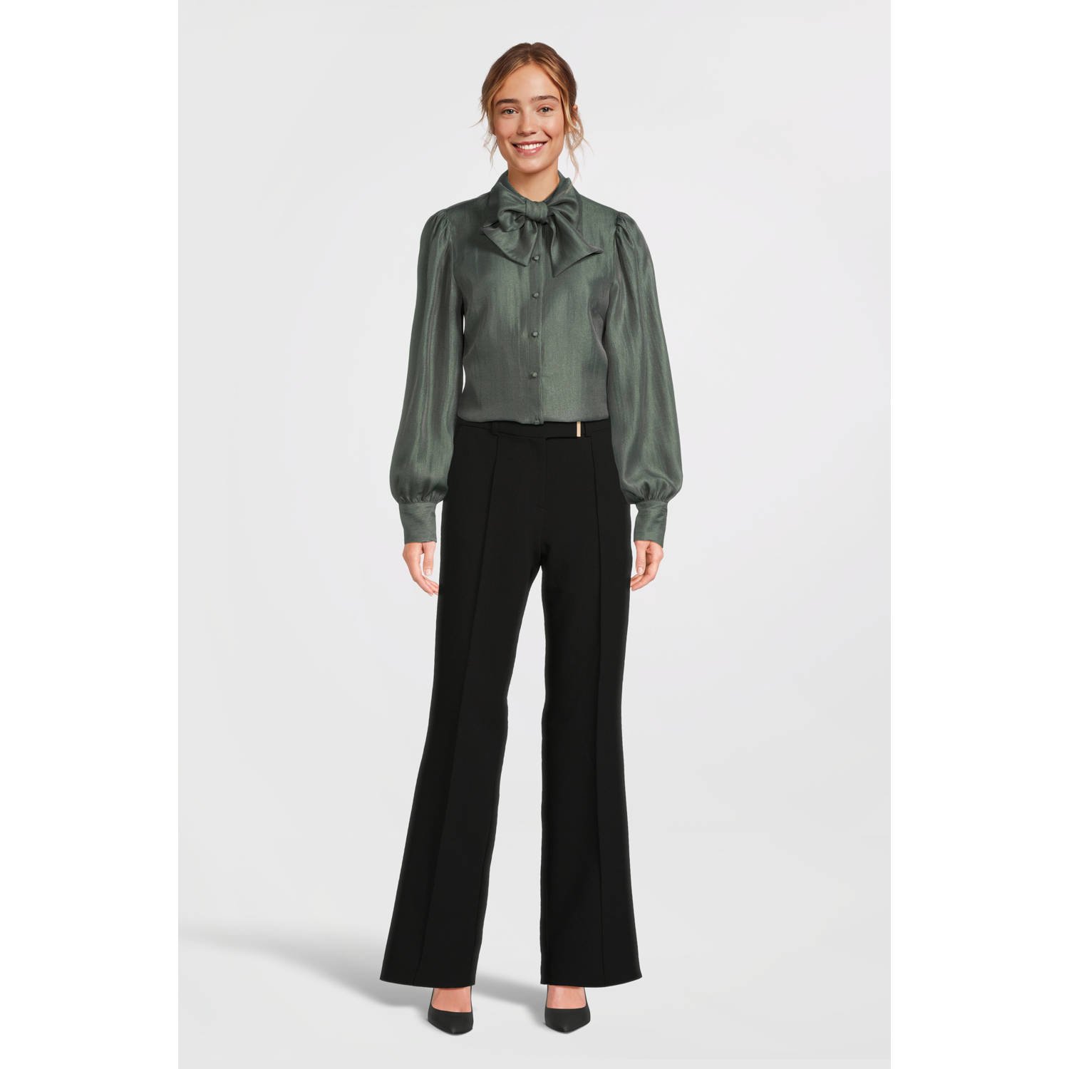 Aaiko blouse lichtkaki