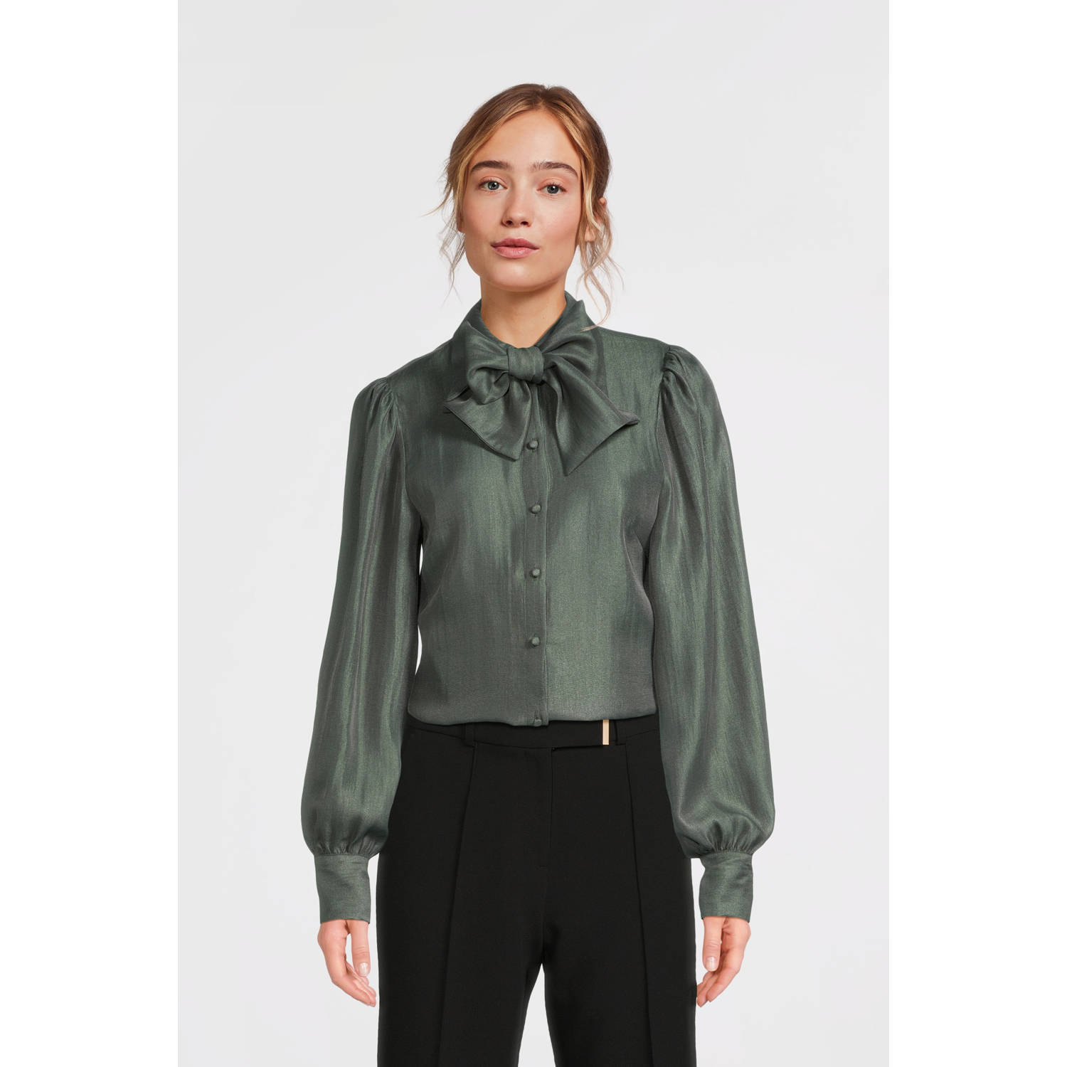 Aaiko blouse lichtkaki