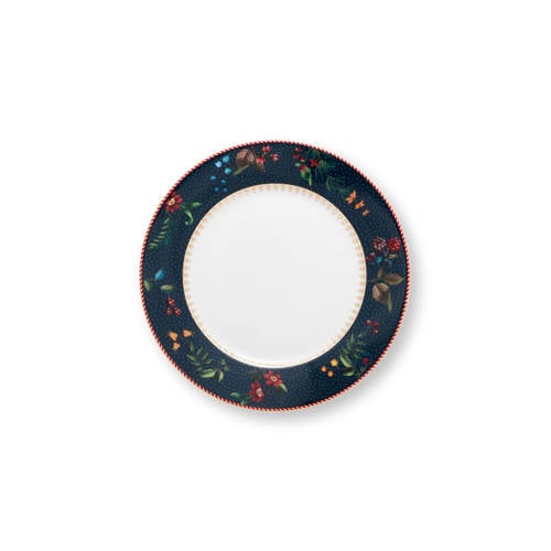 Pip Studio Berry Blues ontbijtbord (Ø21 cm) afbeelding