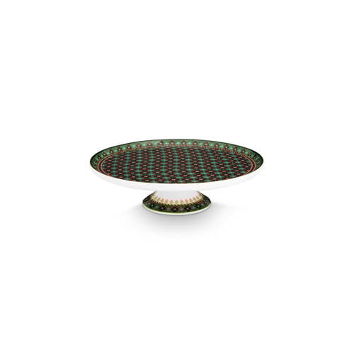 Pip Studio Berry Blues mini taartplateau (Ø 21 cm) - Groen