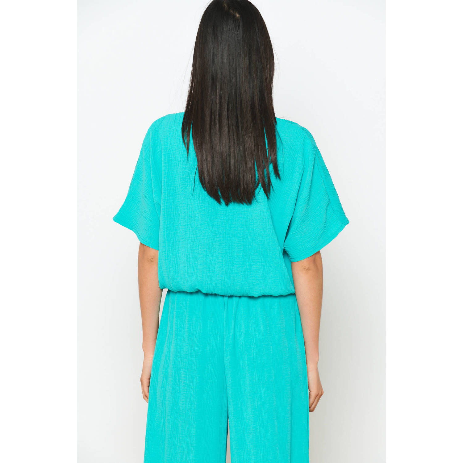 LOLALIZA blouse turquoise