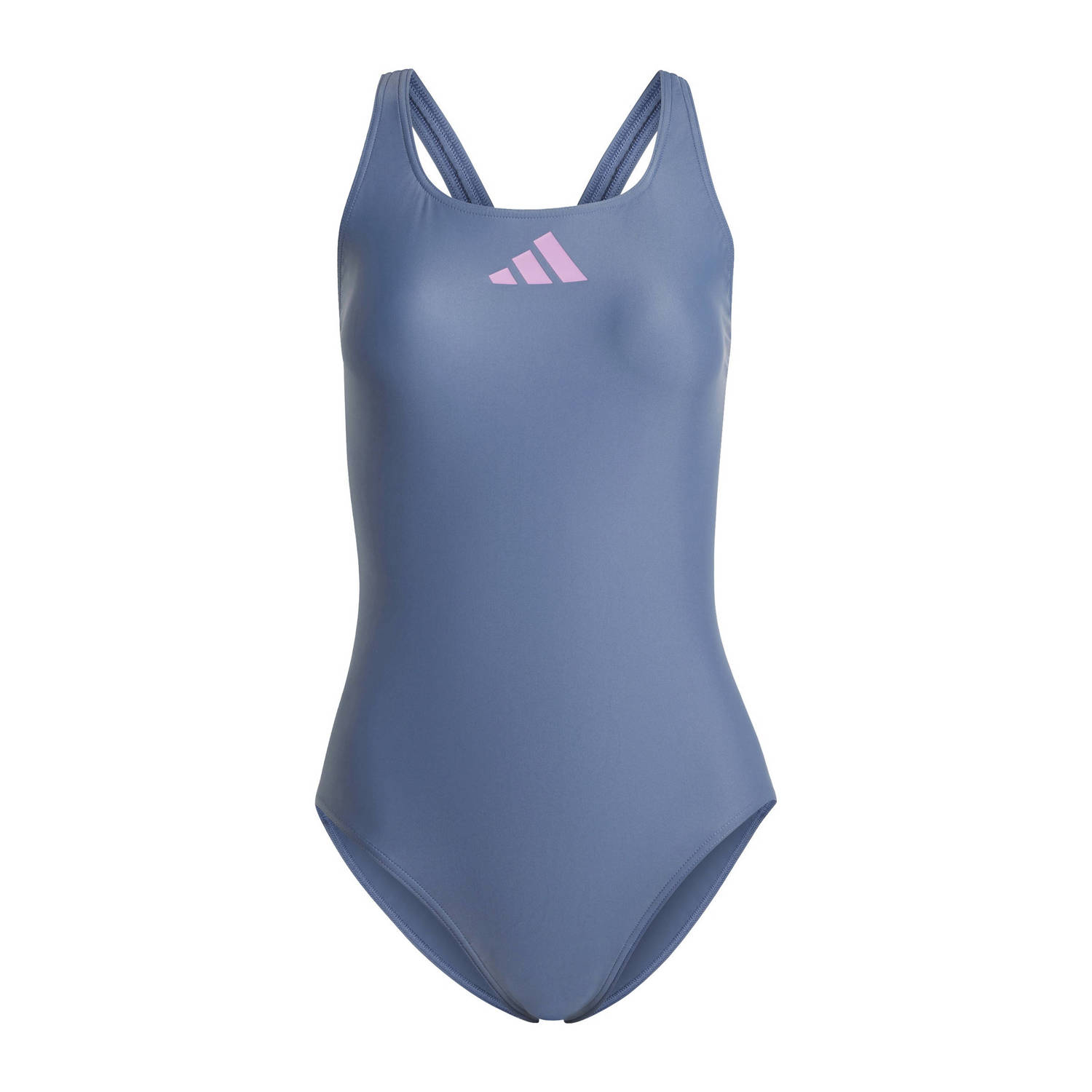 adidas Performance sportbadpak grijsblauw