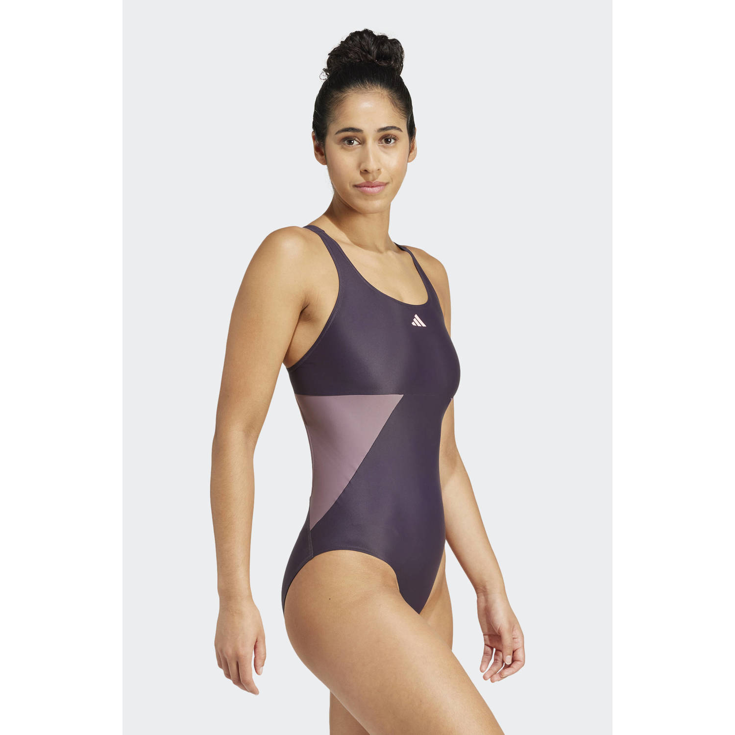 adidas Performance Infinitex sportbadpak donkergrijs