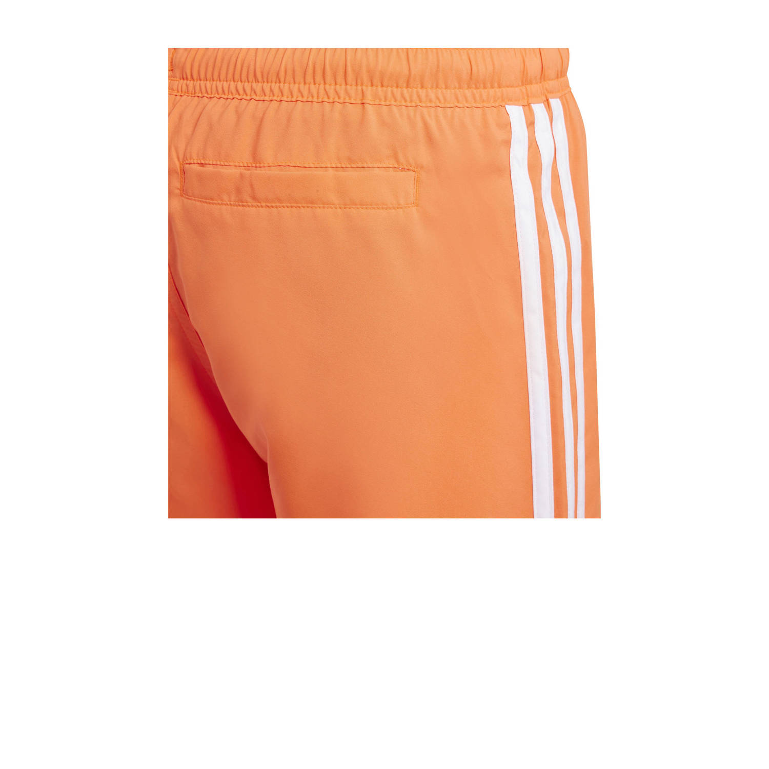 adidas Performance zwemshort oranje wit