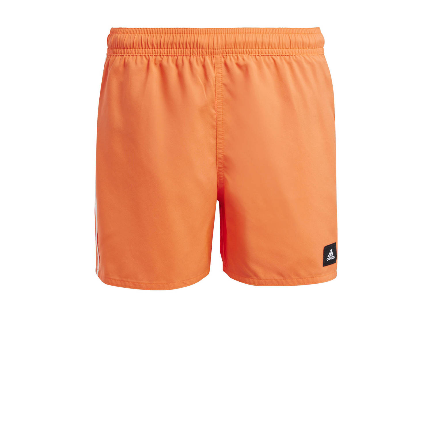 Adidas Performance zwemshort oranje wit Jongens Polyester Logo 152