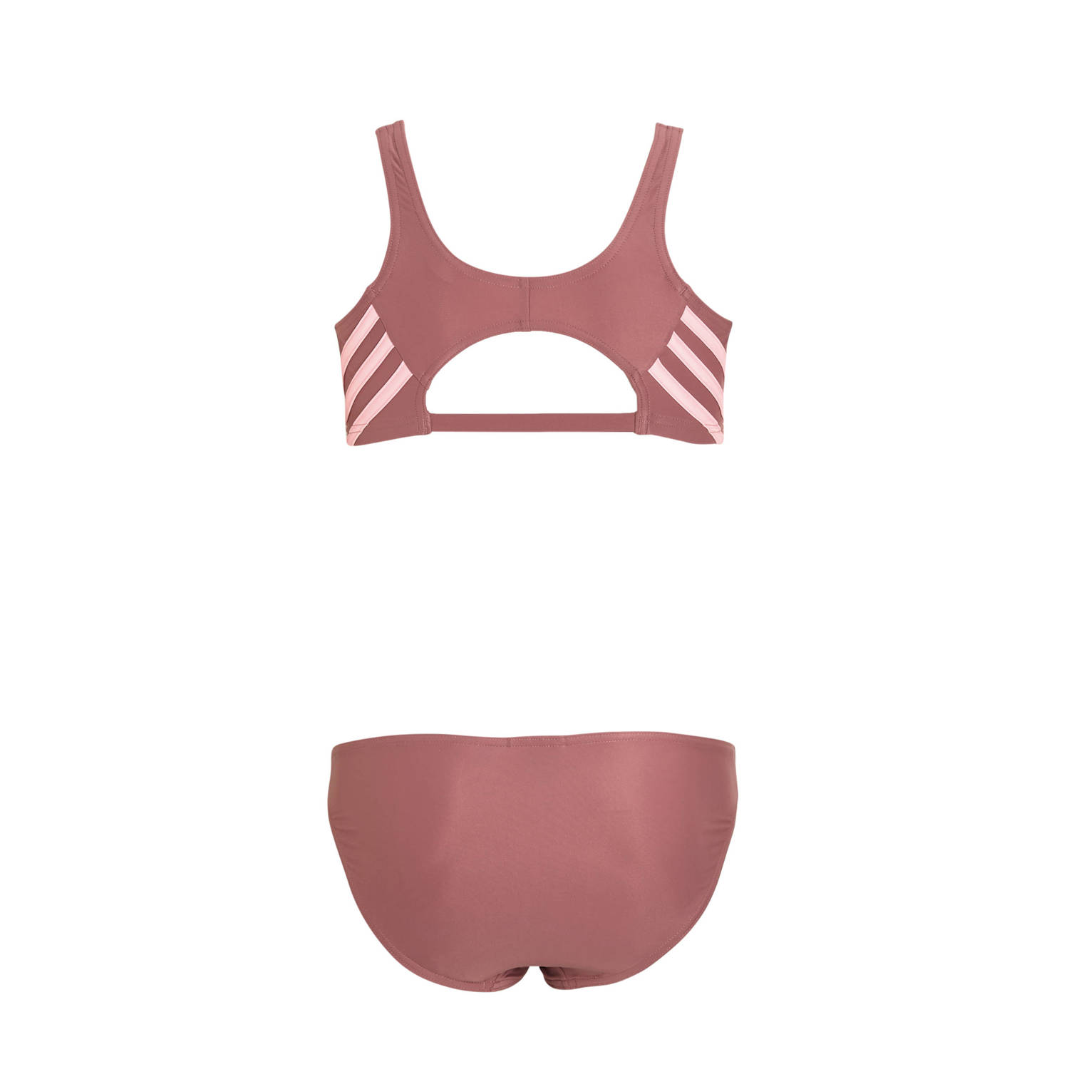 adidas Performance crop bikini oudroze