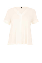 thumbnail: YOEK rechtvallend tuniek Plus Size - beige
