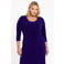 YOEK aansluitend vest Plus Size - paars