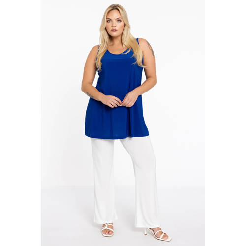 YOEK bootcut regular waist broek ecru