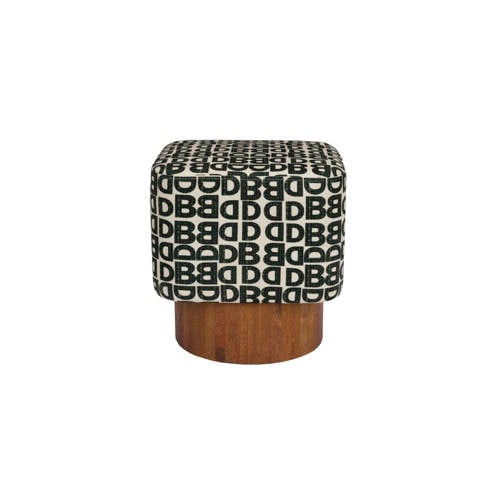 Dutchbone kruk Monogram afbeelding