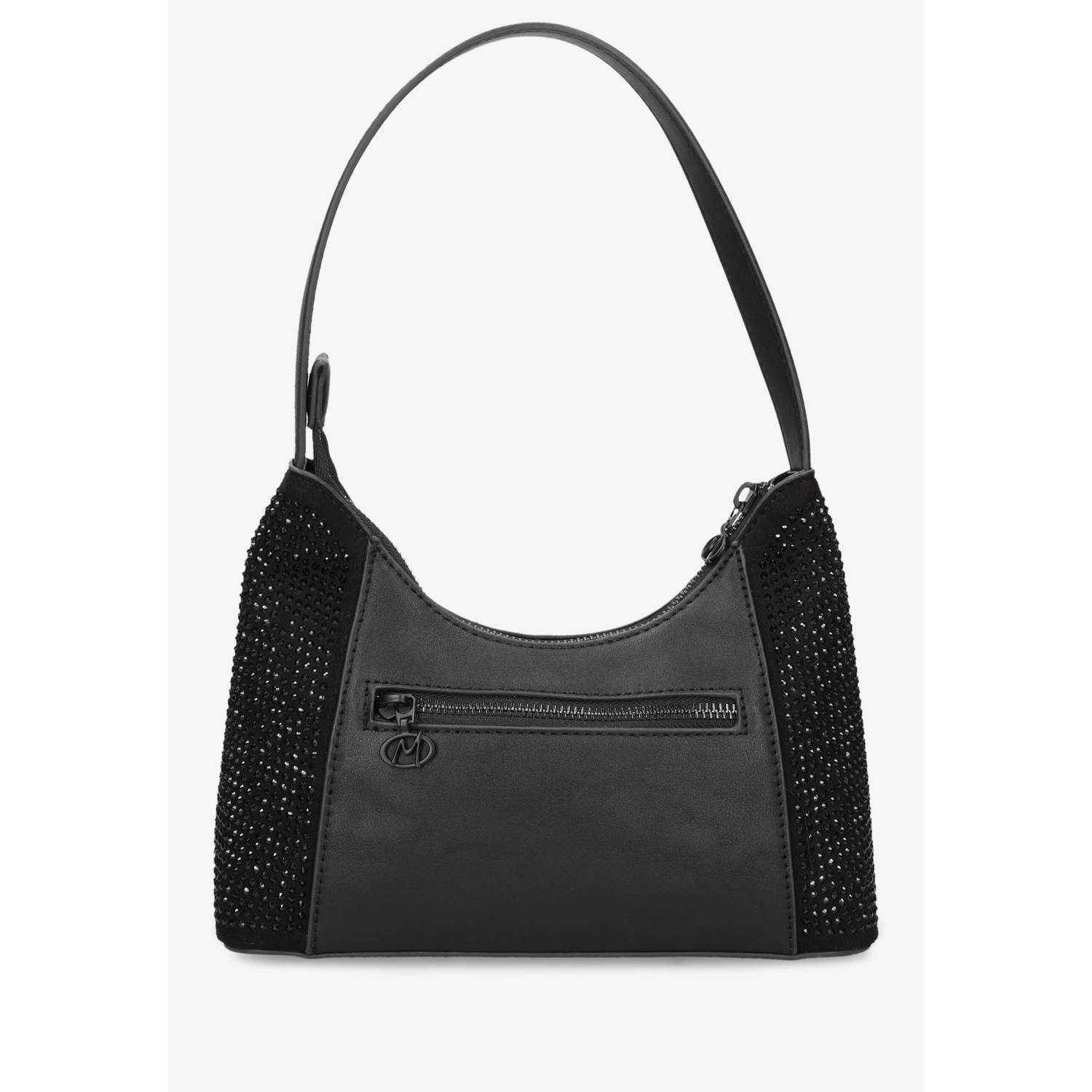 Mexx schoudertas met glitters Olivia zwart