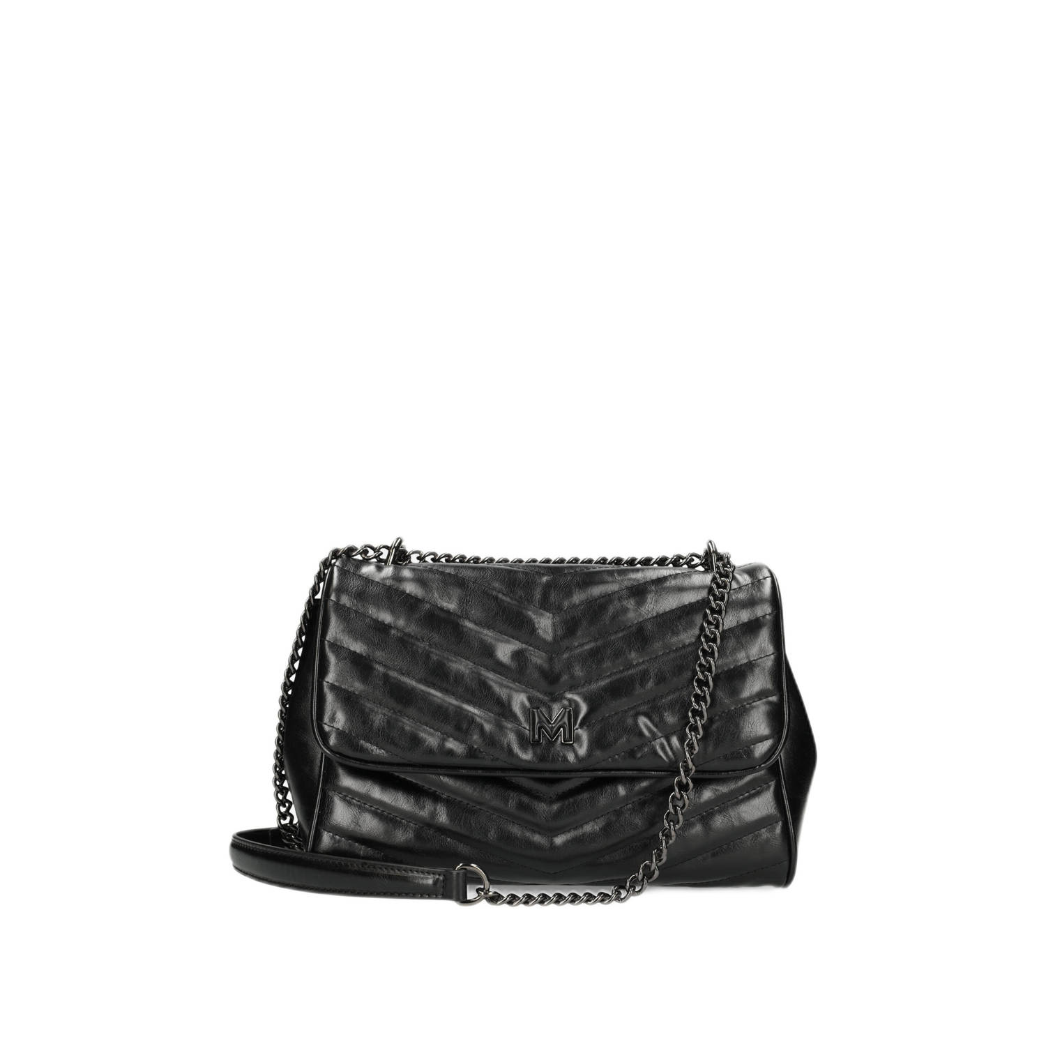 Mexx Elegante Zwarte Schoudertas Oribella Black Dames