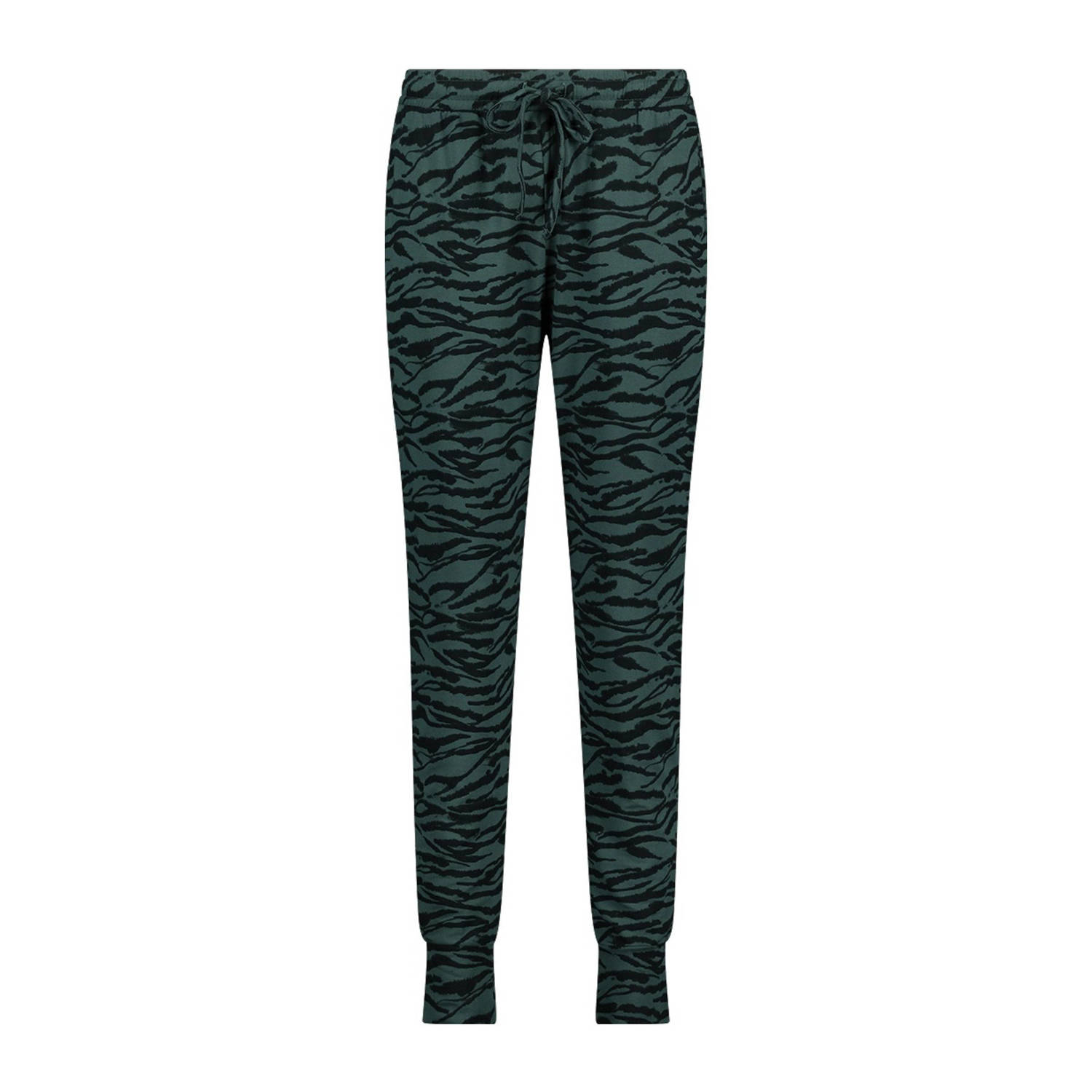 ten Cate pyjama donkergroen donkergrijs