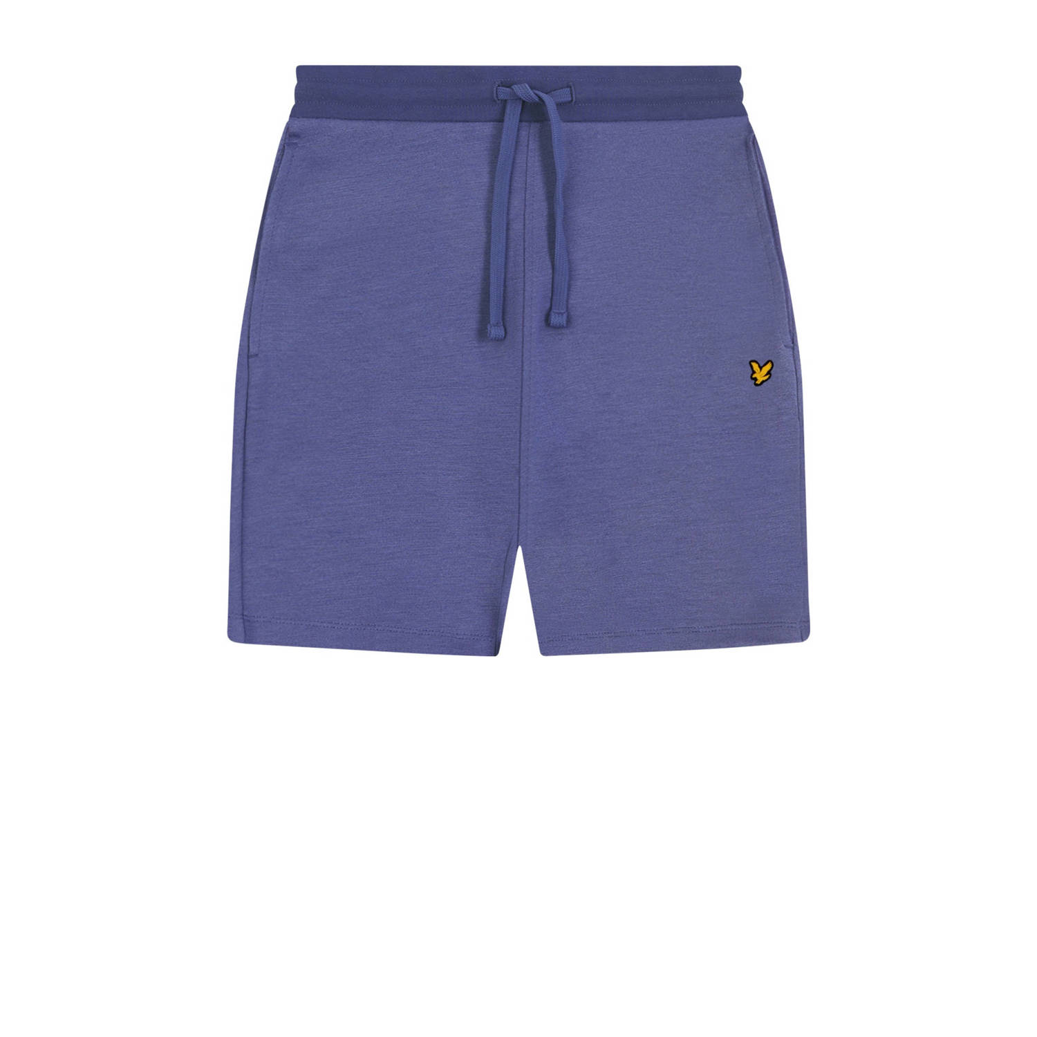 Lyle & Scott sweatshort paarsblauw Korte broek Jongens Viscose Effen 128 134