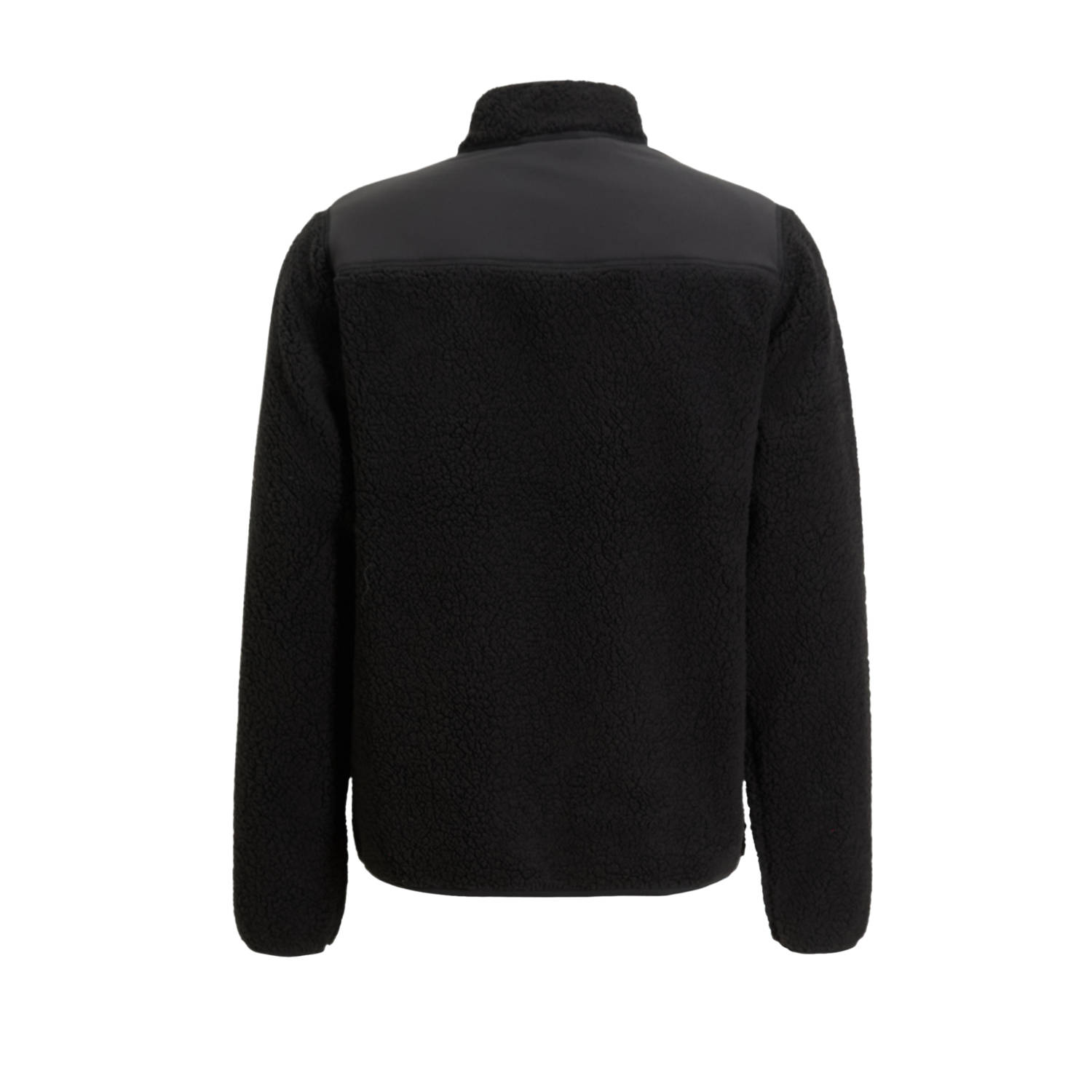 anytime fleece vest zwart
