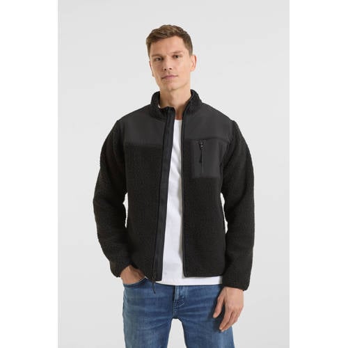 anytime fleece vest zwart afbeelding