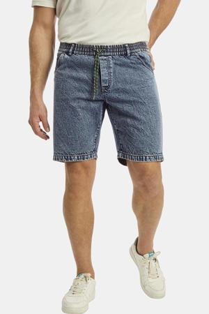 loose fit short PEROLOF Plus Size blauw