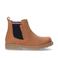 Tommy Hilfiger leren chelsea boots camel