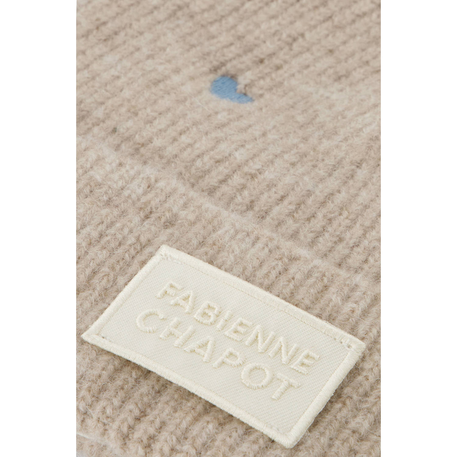 Fabienne Chapot muts met hartjes Lidia beige