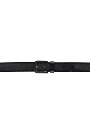 leren riem zwart