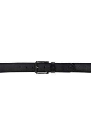 leren riem zwart