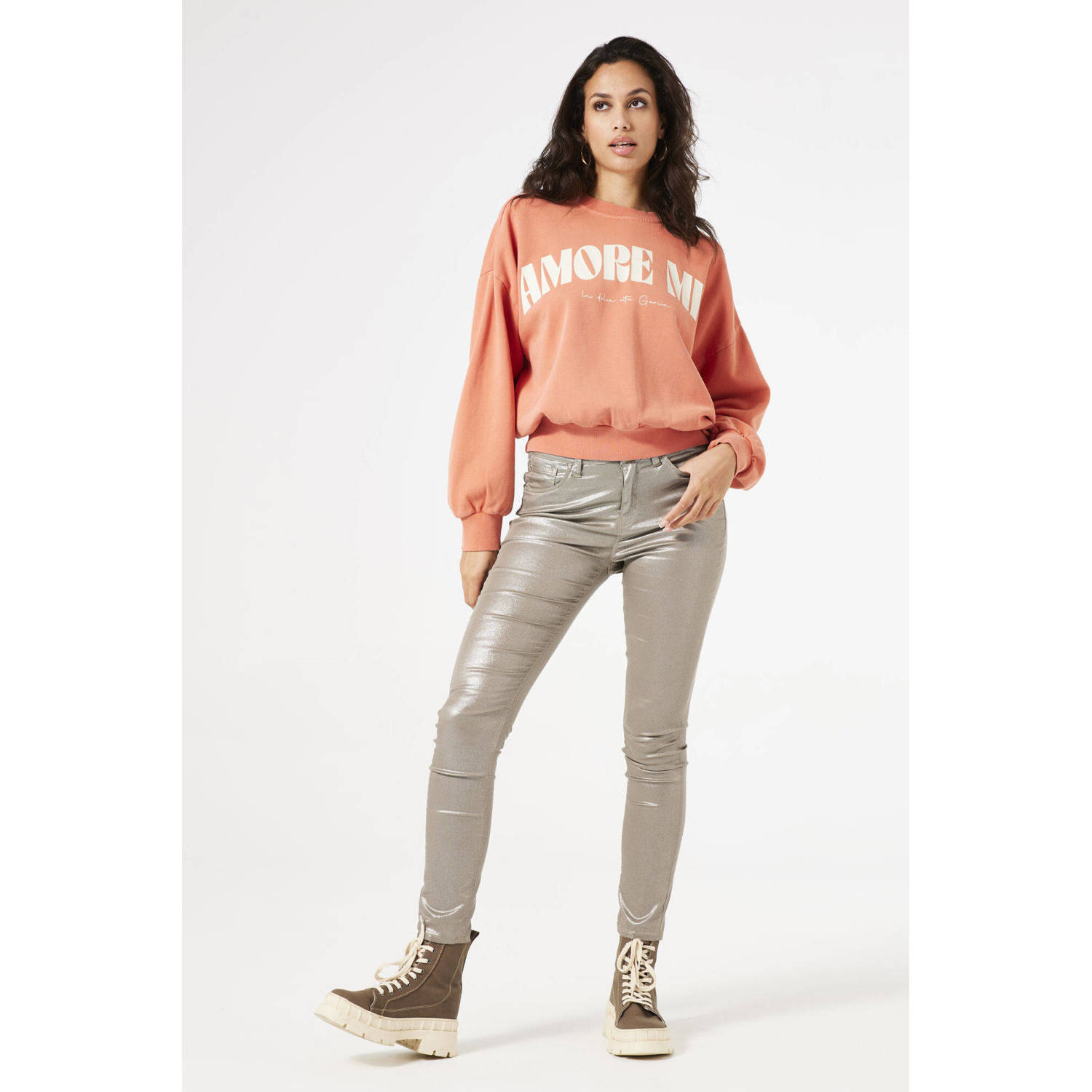 Garcia sweater zalm