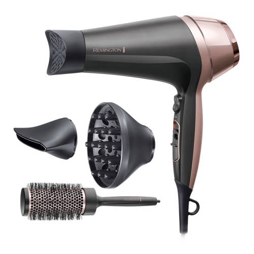 Wehkamp Remington Curl & Straight Confidence 2200W föhn - D5706 aanbieding