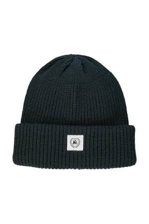 muts donkerblauw