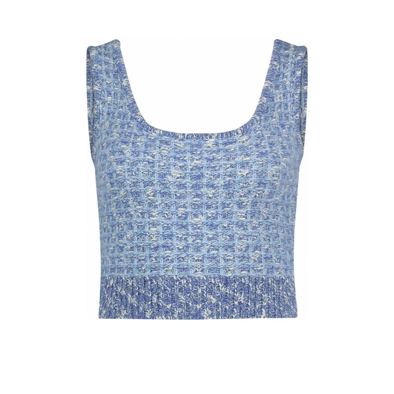 Fabienne Chapot gebreide top blauw lichtblauw