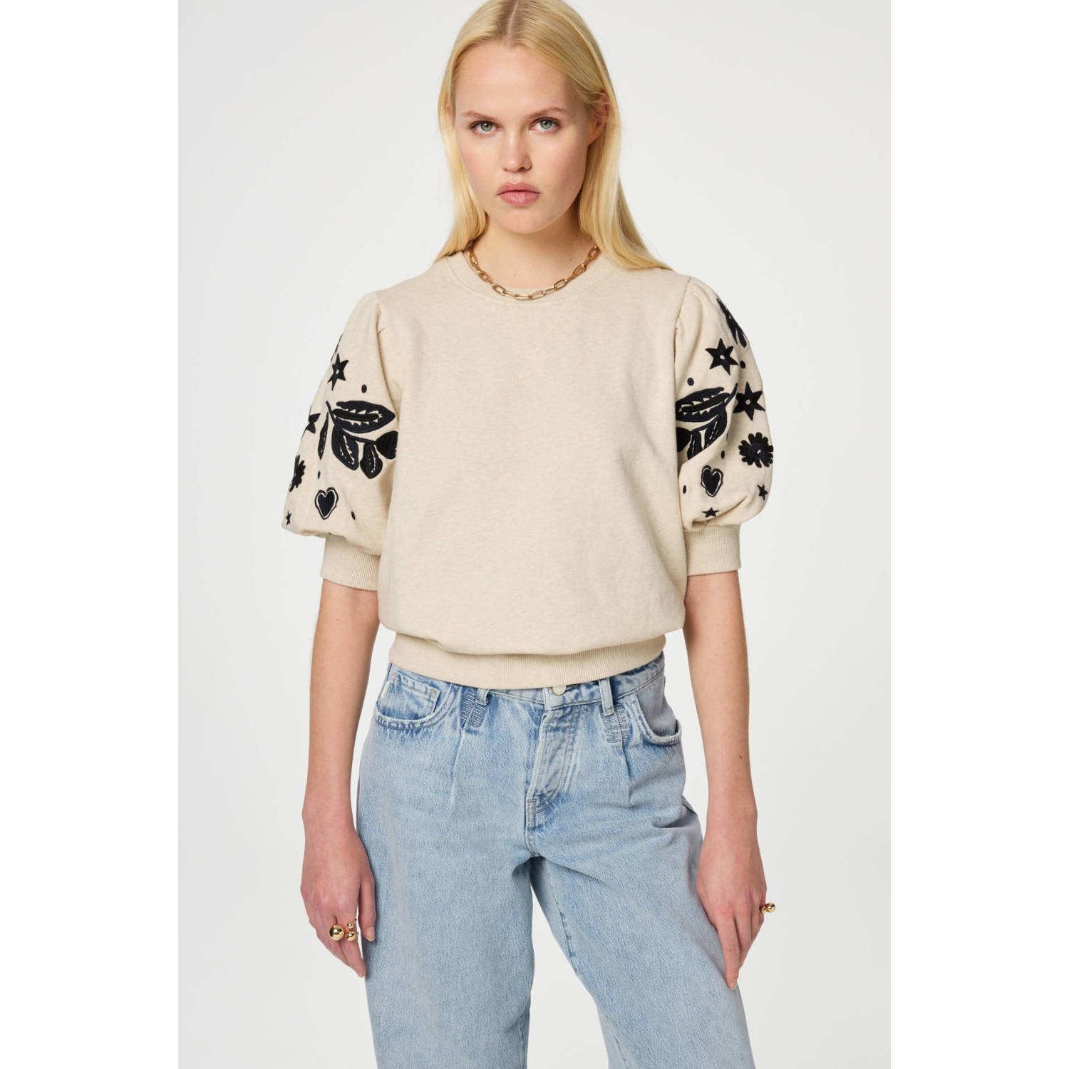 FABIENNE CHAPOT Dames Truien & Vesten Henriette Sweater Ecru